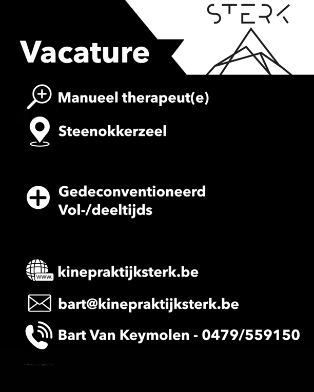 Vacature bij Kinepraktijk Sterk
